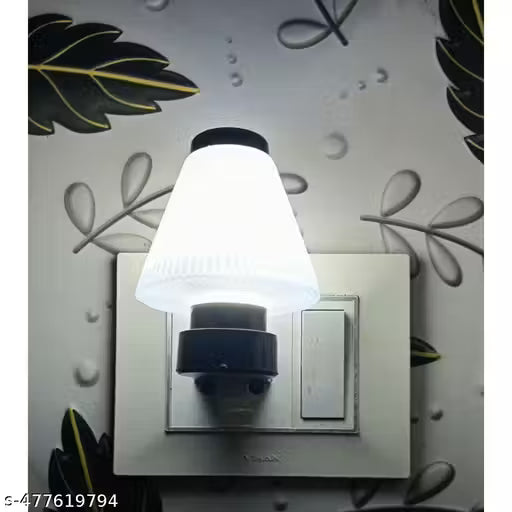 Umbrella Shape Night lamp 0.5Watt with 2 Pin Jack, Home Decorative Night lamp for bedroom Kids Room Color White (Set of 1) ₹100