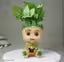 Baby Groot Flowerpot Succulent Planters Pot,Cute Groot Model for Garden Decor and Toy Pens Holder Home and office decoration showpiece gift item for kids