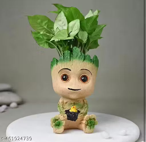 Baby Groot Flowerpot Succulent Planters Pot,Cute Groot Model for Garden Decor and Toy Pens Holder Home and office decoration showpiece gift item for kids