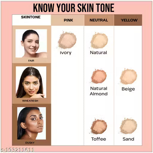 FACES CANADA Weightless Stay Matte Finish Compact Powder - Beige 03, 9g | SPF 20 | Non Oily Matte Look | Evens Out Complexion | Prevents Acne | Blends Effortlessly | Pressed Powder For All Skin Type