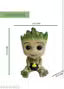 Baby Groot Flowerpot Succulent Planters Pot,Cute Groot Model for Garden Decor and Toy Pens Holder Home and office decoration showpiece gift item for kids
